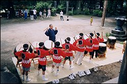 和太鼓の演奏