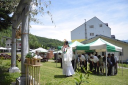 無事故を祈った尾瀬岩鞍ゆり園の安全祈願祭