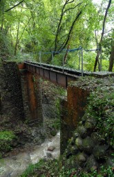 富岡市と下仁田町の境にある鬼ケ沢橋梁