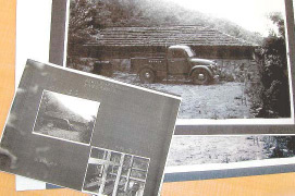 1951年に撮影された「栃窪風穴」(吾妻森林管理署所有)