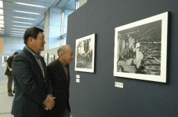 島村地区の歴史を伝える写真展